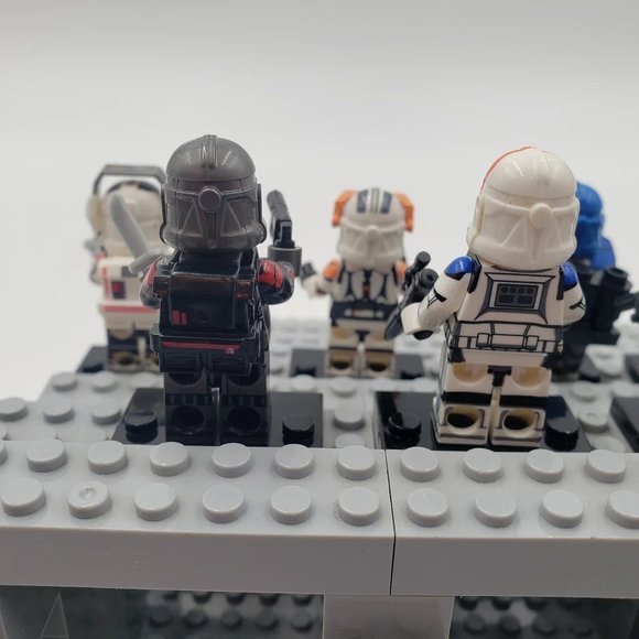 8 Star Wars The Bad Batch Custom Minifigures, Mini Figures - Picture 10 of 10